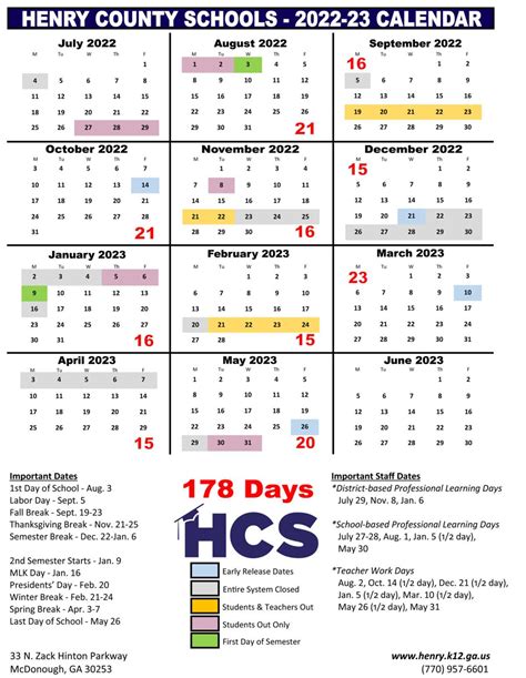 Pitt 2022 2023 Calendar